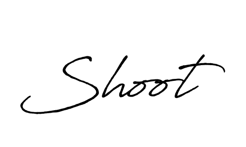 Make a beautiful signature design for name Shoot. With this signature (Antro_Vectra_Bolder) style, you can create a handwritten signature for free. Shoot signature style 7 images and pictures png