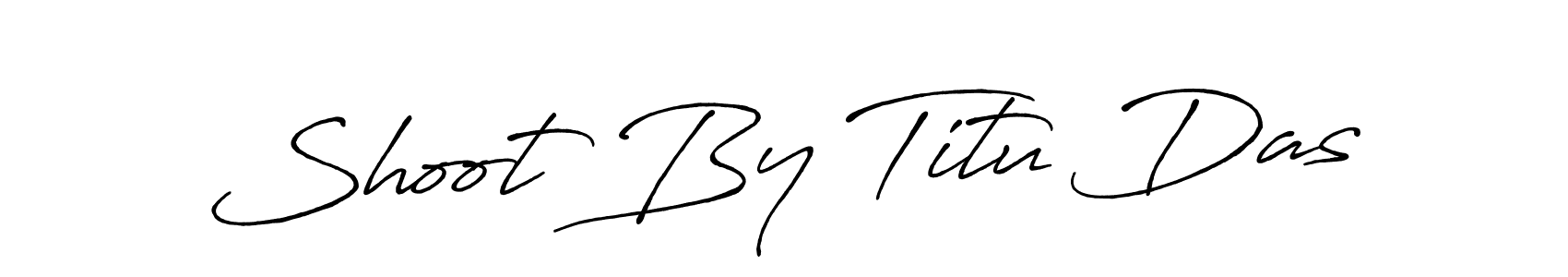 How to Draw Shoot By Titu Das signature style? Antro_Vectra_Bolder is a latest design signature styles for name Shoot By Titu Das. Shoot By Titu Das signature style 7 images and pictures png