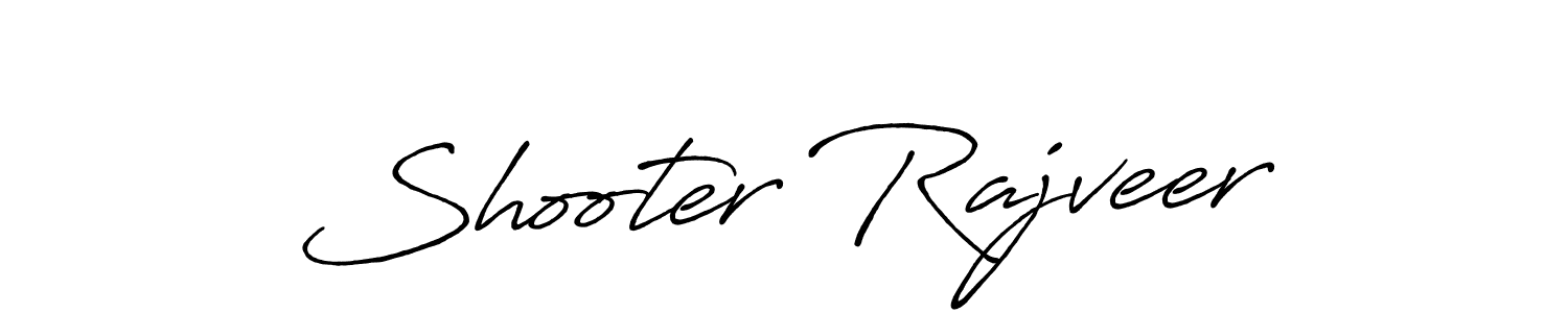 You should practise on your own different ways (Antro_Vectra_Bolder) to write your name (Shooter Rajveer) in signature. don't let someone else do it for you. Shooter Rajveer signature style 7 images and pictures png
