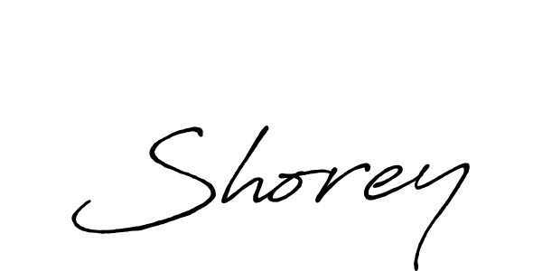 Shorey stylish signature style. Best Handwritten Sign (Antro_Vectra_Bolder) for my name. Handwritten Signature Collection Ideas for my name Shorey. Shorey signature style 7 images and pictures png