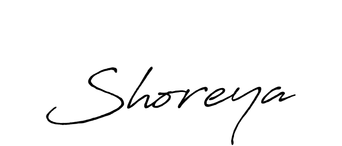 Shoreya stylish signature style. Best Handwritten Sign (Antro_Vectra_Bolder) for my name. Handwritten Signature Collection Ideas for my name Shoreya. Shoreya signature style 7 images and pictures png