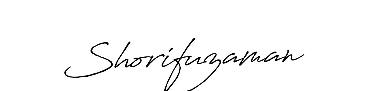 Design your own signature with our free online signature maker. With this signature software, you can create a handwritten (Antro_Vectra_Bolder) signature for name Shorifuzaman. Shorifuzaman signature style 7 images and pictures png