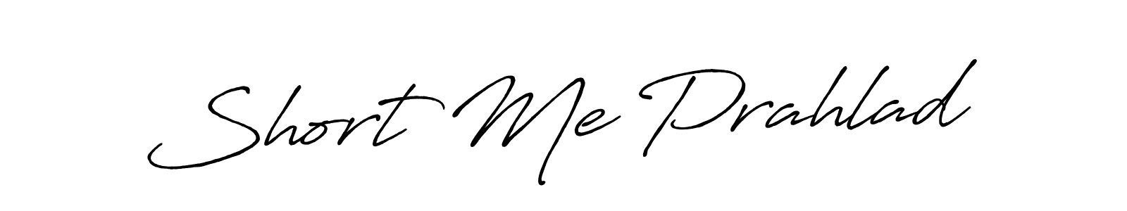 Check out images of Autograph of Short Me Prahlad name. Actor Short Me Prahlad Signature Style. Antro_Vectra_Bolder is a professional sign style online. Short Me Prahlad signature style 7 images and pictures png