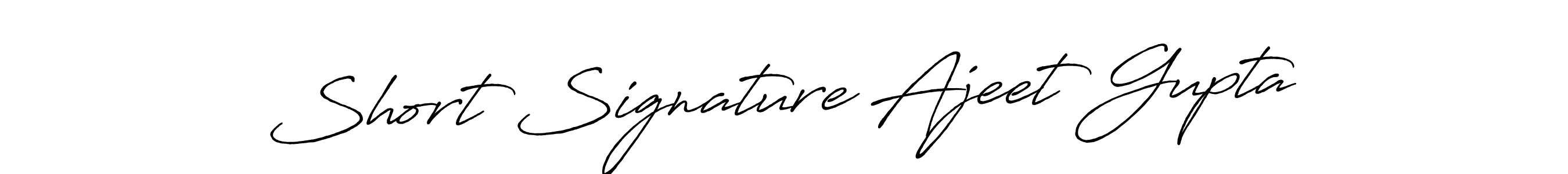 Make a beautiful signature design for name Short Signature Ajeet Gupta. Use this online signature maker to create a handwritten signature for free. Short Signature Ajeet Gupta signature style 7 images and pictures png