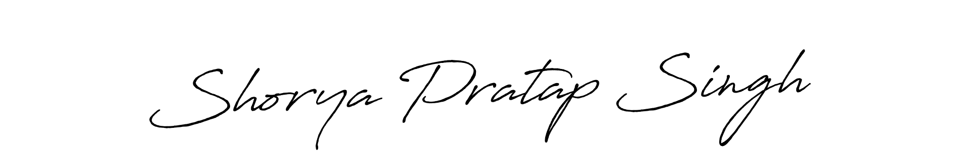 Also we have Shorya Pratap Singh name is the best signature style. Create professional handwritten signature collection using Antro_Vectra_Bolder autograph style. Shorya Pratap Singh signature style 7 images and pictures png