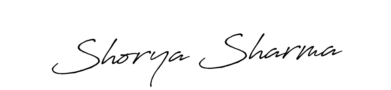 You should practise on your own different ways (Antro_Vectra_Bolder) to write your name (Shorya Sharma) in signature. don't let someone else do it for you. Shorya Sharma signature style 7 images and pictures png
