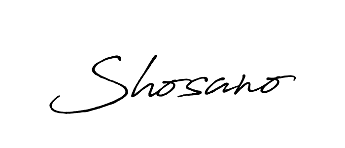 Create a beautiful signature design for name Shosano. With this signature (Antro_Vectra_Bolder) fonts, you can make a handwritten signature for free. Shosano signature style 7 images and pictures png