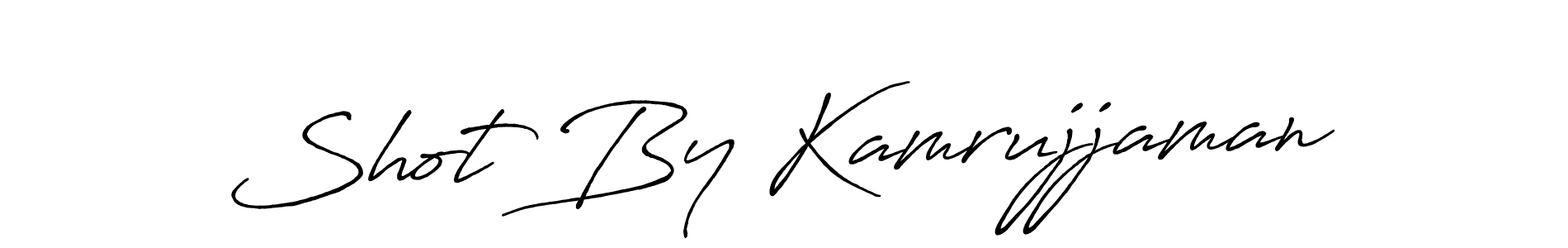 How to make Shot By Kamrujjaman signature? Antro_Vectra_Bolder is a professional autograph style. Create handwritten signature for Shot By Kamrujjaman name. Shot By Kamrujjaman signature style 7 images and pictures png
