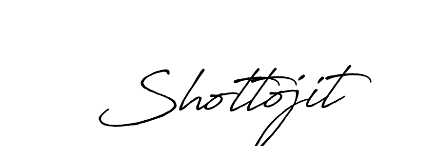 How to make Shottojit name signature. Use Antro_Vectra_Bolder style for creating short signs online. This is the latest handwritten sign. Shottojit signature style 7 images and pictures png