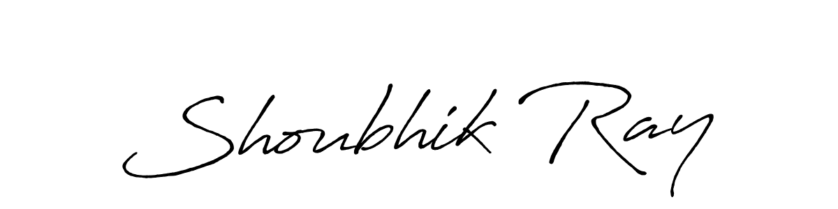 You should practise on your own different ways (Antro_Vectra_Bolder) to write your name (Shoubhik Ray) in signature. don't let someone else do it for you. Shoubhik Ray signature style 7 images and pictures png