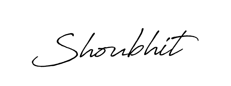 Make a beautiful signature design for name Shoubhit. With this signature (Antro_Vectra_Bolder) style, you can create a handwritten signature for free. Shoubhit signature style 7 images and pictures png