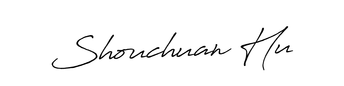Once you've used our free online signature maker to create your best signature Antro_Vectra_Bolder style, it's time to enjoy all of the benefits that Shouchuan Hu name signing documents. Shouchuan Hu signature style 7 images and pictures png