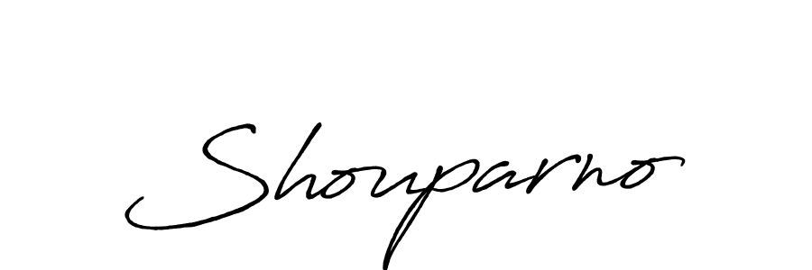 Make a beautiful signature design for name Shouparno. Use this online signature maker to create a handwritten signature for free. Shouparno signature style 7 images and pictures png