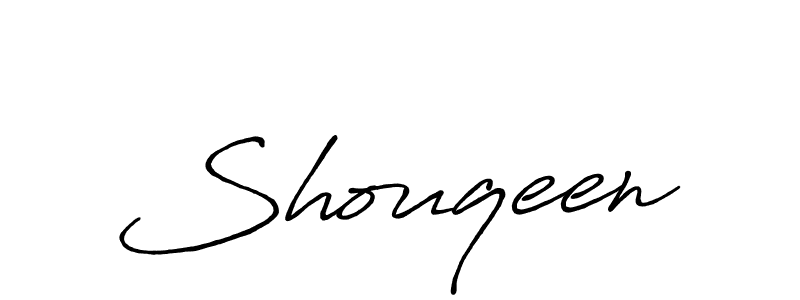 Make a beautiful signature design for name Shouqeen. Use this online signature maker to create a handwritten signature for free. Shouqeen signature style 7 images and pictures png