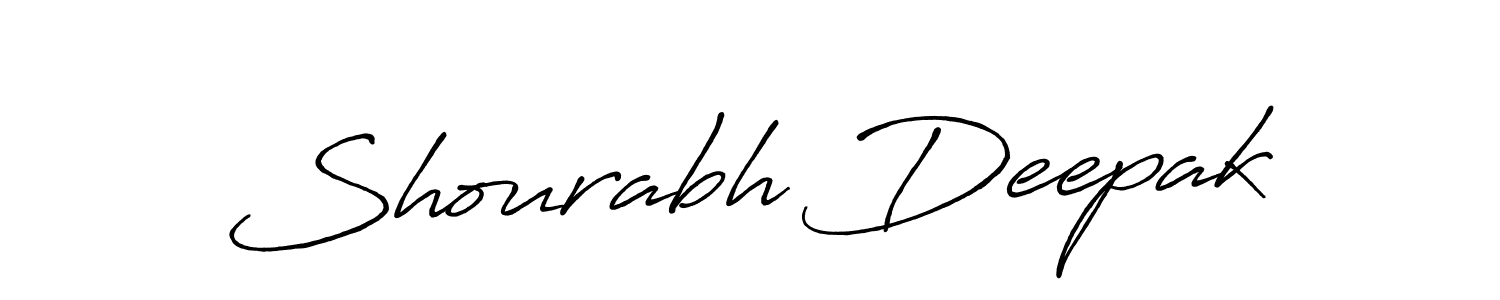 The best way (Antro_Vectra_Bolder) to make a short signature is to pick only two or three words in your name. The name Shourabh Deepak include a total of six letters. For converting this name. Shourabh Deepak signature style 7 images and pictures png
