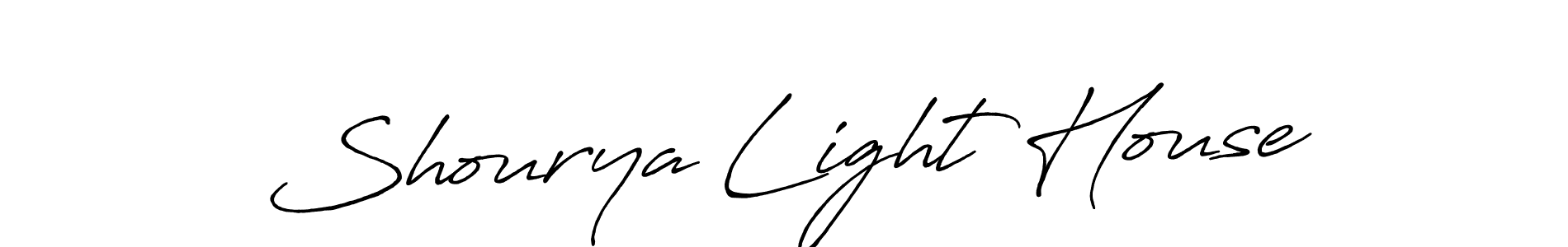 Design your own signature with our free online signature maker. With this signature software, you can create a handwritten (Antro_Vectra_Bolder) signature for name Shourya Light House. Shourya Light House signature style 7 images and pictures png