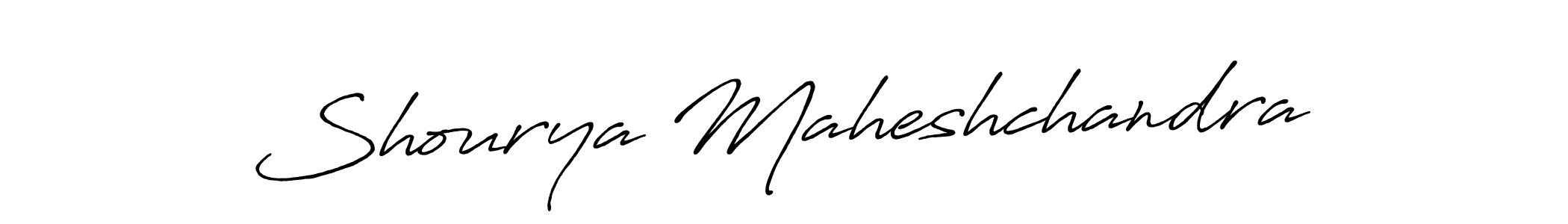 Shourya Maheshchandra stylish signature style. Best Handwritten Sign (Antro_Vectra_Bolder) for my name. Handwritten Signature Collection Ideas for my name Shourya Maheshchandra. Shourya Maheshchandra signature style 7 images and pictures png