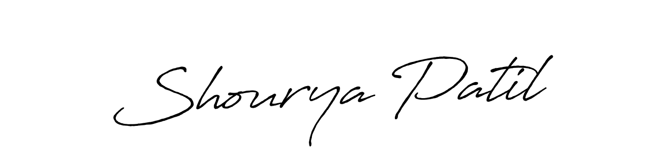 Antro_Vectra_Bolder is a professional signature style that is perfect for those who want to add a touch of class to their signature. It is also a great choice for those who want to make their signature more unique. Get Shourya Patil name to fancy signature for free. Shourya Patil signature style 7 images and pictures png