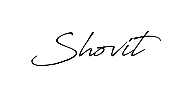 Use a signature maker to create a handwritten signature online. With this signature software, you can design (Antro_Vectra_Bolder) your own signature for name Shovit. Shovit signature style 7 images and pictures png