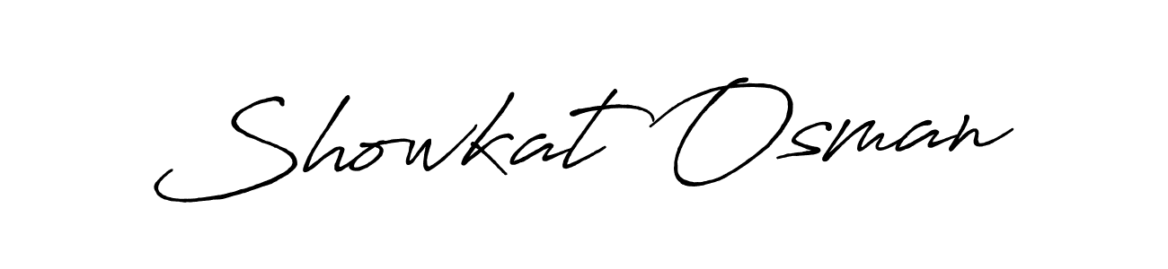 Also we have Showkat Osman name is the best signature style. Create professional handwritten signature collection using Antro_Vectra_Bolder autograph style. Showkat Osman signature style 7 images and pictures png