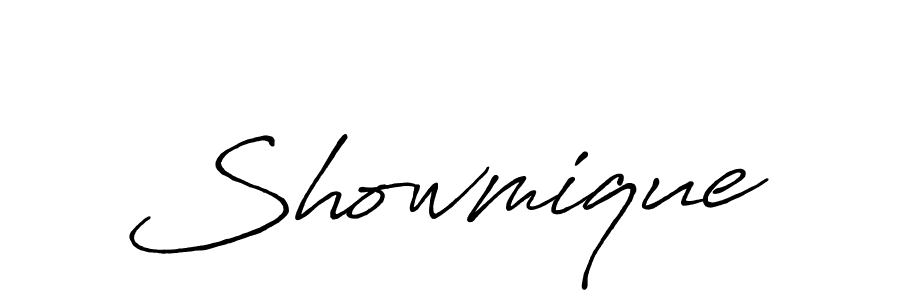 Once you've used our free online signature maker to create your best signature Antro_Vectra_Bolder style, it's time to enjoy all of the benefits that Showmique name signing documents. Showmique signature style 7 images and pictures png