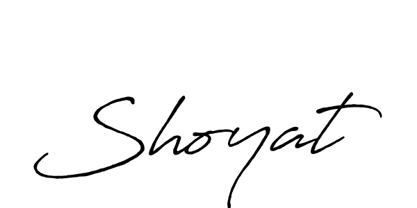 Once you've used our free online signature maker to create your best signature Antro_Vectra_Bolder style, it's time to enjoy all of the benefits that Shoyat name signing documents. Shoyat signature style 7 images and pictures png