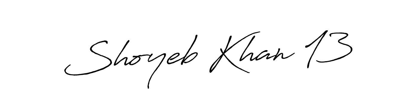 How to Draw Shoyeb Khan 13 signature style? Antro_Vectra_Bolder is a latest design signature styles for name Shoyeb Khan 13. Shoyeb Khan 13 signature style 7 images and pictures png