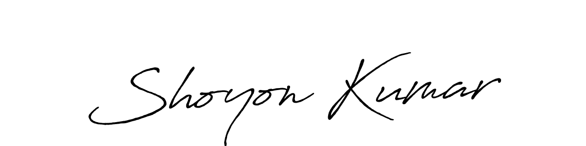 Use a signature maker to create a handwritten signature online. With this signature software, you can design (Antro_Vectra_Bolder) your own signature for name Shoyon Kumar. Shoyon Kumar signature style 7 images and pictures png