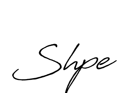 It looks lik you need a new signature style for name Shpe. Design unique handwritten (Antro_Vectra_Bolder) signature with our free signature maker in just a few clicks. Shpe signature style 7 images and pictures png