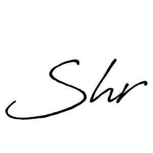 It looks lik you need a new signature style for name Shr. Design unique handwritten (Antro_Vectra_Bolder) signature with our free signature maker in just a few clicks. Shr signature style 7 images and pictures png