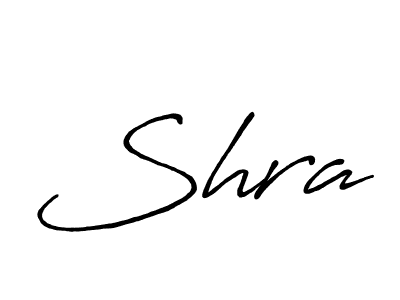 Shra stylish signature style. Best Handwritten Sign (Antro_Vectra_Bolder) for my name. Handwritten Signature Collection Ideas for my name Shra. Shra signature style 7 images and pictures png