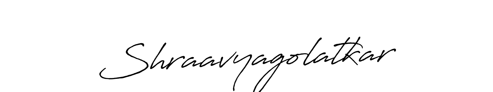 See photos of Shraavyagolatkar official signature by Spectra . Check more albums & portfolios. Read reviews & check more about Antro_Vectra_Bolder font. Shraavyagolatkar signature style 7 images and pictures png