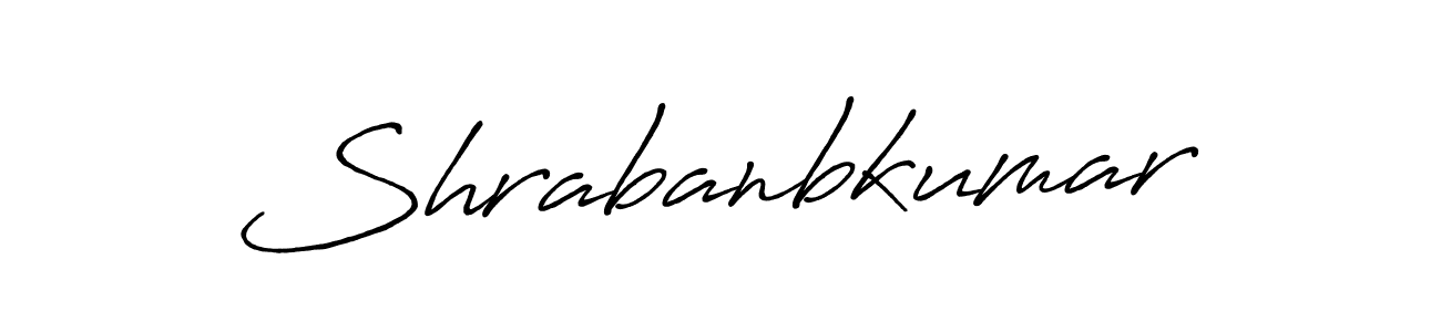 Use a signature maker to create a handwritten signature online. With this signature software, you can design (Antro_Vectra_Bolder) your own signature for name Shrabanbkumar. Shrabanbkumar signature style 7 images and pictures png