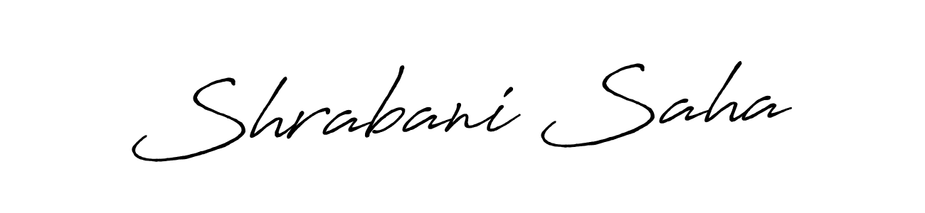 Antro_Vectra_Bolder is a professional signature style that is perfect for those who want to add a touch of class to their signature. It is also a great choice for those who want to make their signature more unique. Get Shrabani Saha name to fancy signature for free. Shrabani Saha signature style 7 images and pictures png