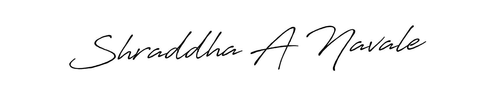 Also You can easily find your signature by using the search form. We will create Shraddha A Navale name handwritten signature images for you free of cost using Antro_Vectra_Bolder sign style. Shraddha A Navale signature style 7 images and pictures png