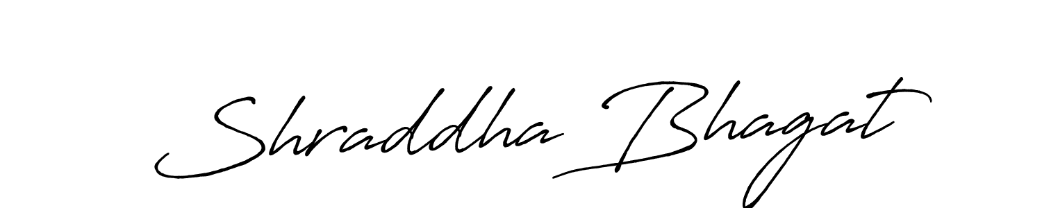 Shraddha Bhagat stylish signature style. Best Handwritten Sign (Antro_Vectra_Bolder) for my name. Handwritten Signature Collection Ideas for my name Shraddha Bhagat. Shraddha Bhagat signature style 7 images and pictures png