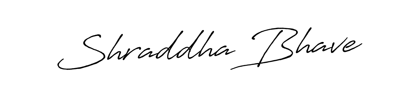 Shraddha Bhave stylish signature style. Best Handwritten Sign (Antro_Vectra_Bolder) for my name. Handwritten Signature Collection Ideas for my name Shraddha Bhave. Shraddha Bhave signature style 7 images and pictures png