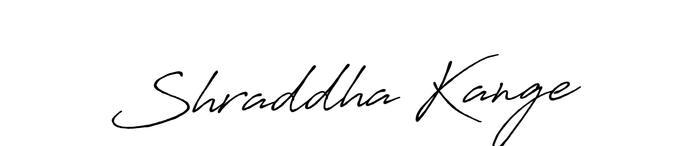 Also we have Shraddha Kange name is the best signature style. Create professional handwritten signature collection using Antro_Vectra_Bolder autograph style. Shraddha Kange signature style 7 images and pictures png