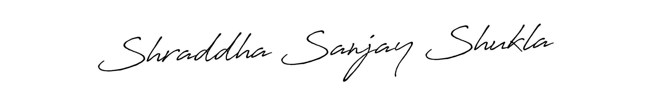 Make a beautiful signature design for name Shraddha Sanjay Shukla. Use this online signature maker to create a handwritten signature for free. Shraddha Sanjay Shukla signature style 7 images and pictures png