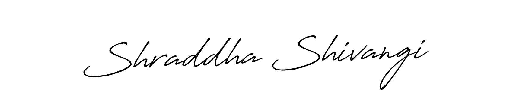 Use a signature maker to create a handwritten signature online. With this signature software, you can design (Antro_Vectra_Bolder) your own signature for name Shraddha Shivangi. Shraddha Shivangi signature style 7 images and pictures png