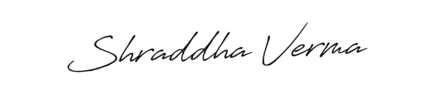 Also You can easily find your signature by using the search form. We will create Shraddha Verma name handwritten signature images for you free of cost using Antro_Vectra_Bolder sign style. Shraddha Verma signature style 7 images and pictures png