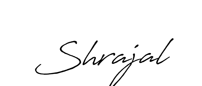 Similarly Antro_Vectra_Bolder is the best handwritten signature design. Signature creator online .You can use it as an online autograph creator for name Shrajal. Shrajal signature style 7 images and pictures png