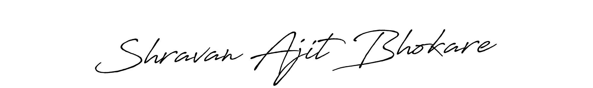 Similarly Antro_Vectra_Bolder is the best handwritten signature design. Signature creator online .You can use it as an online autograph creator for name Shravan Ajit Bhokare. Shravan Ajit Bhokare signature style 7 images and pictures png