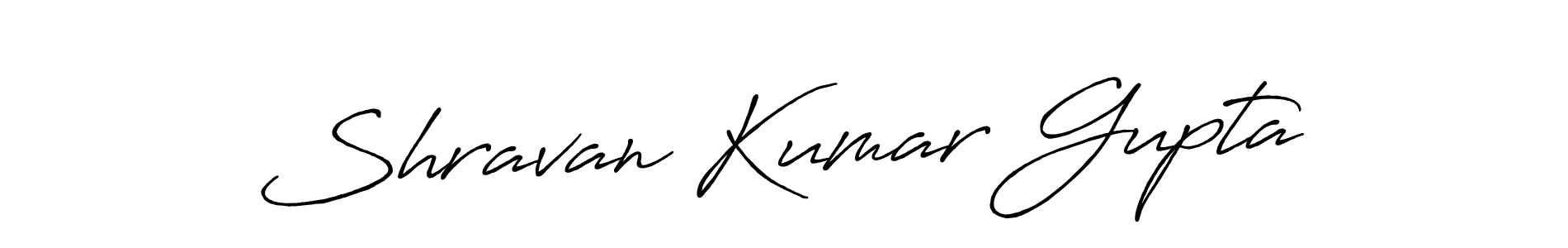 Shravan Kumar Gupta stylish signature style. Best Handwritten Sign (Antro_Vectra_Bolder) for my name. Handwritten Signature Collection Ideas for my name Shravan Kumar Gupta. Shravan Kumar Gupta signature style 7 images and pictures png
