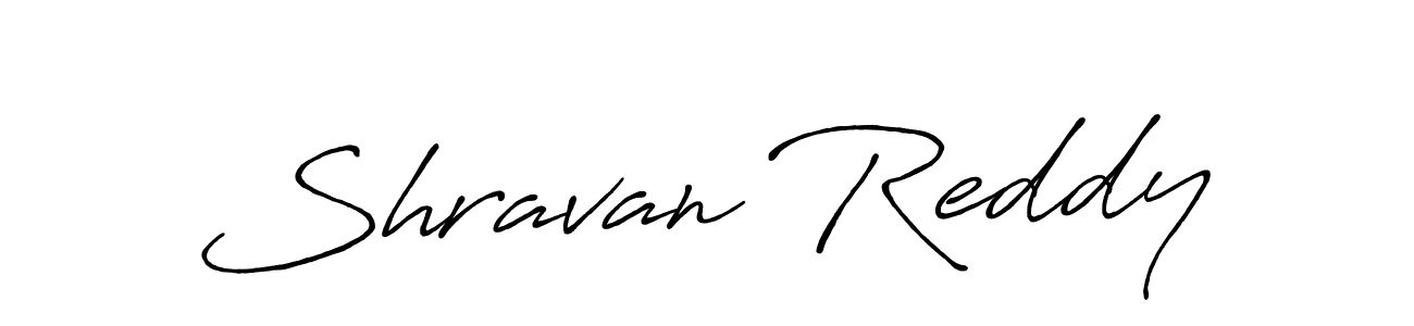 Use a signature maker to create a handwritten signature online. With this signature software, you can design (Antro_Vectra_Bolder) your own signature for name Shravan Reddy. Shravan Reddy signature style 7 images and pictures png