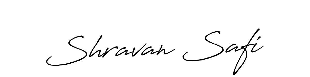 Also we have Shravan Safi name is the best signature style. Create professional handwritten signature collection using Antro_Vectra_Bolder autograph style. Shravan Safi signature style 7 images and pictures png