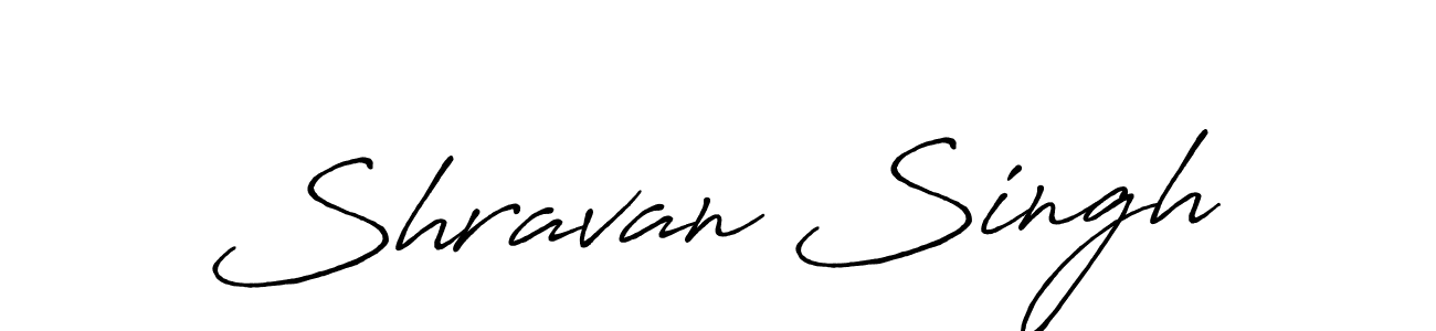 Use a signature maker to create a handwritten signature online. With this signature software, you can design (Antro_Vectra_Bolder) your own signature for name Shravan Singh. Shravan Singh signature style 7 images and pictures png