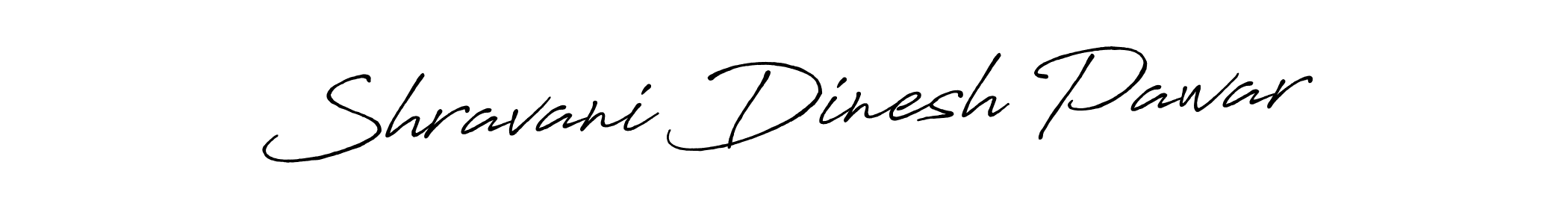 Make a beautiful signature design for name Shravani Dinesh Pawar. With this signature (Antro_Vectra_Bolder) style, you can create a handwritten signature for free. Shravani Dinesh Pawar signature style 7 images and pictures png