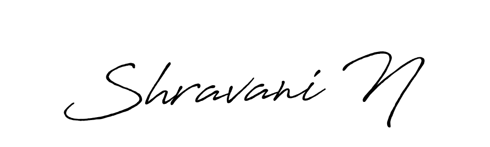 Also You can easily find your signature by using the search form. We will create Shravani N name handwritten signature images for you free of cost using Antro_Vectra_Bolder sign style. Shravani N signature style 7 images and pictures png