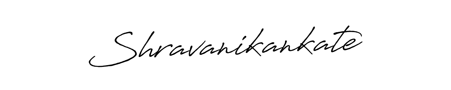 Also we have Shravanikankate name is the best signature style. Create professional handwritten signature collection using Antro_Vectra_Bolder autograph style. Shravanikankate signature style 7 images and pictures png